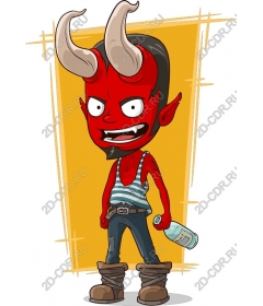  Cartoon Devil