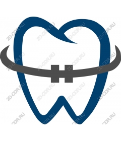 Стоматологическая помощь - Зубы с брекетами