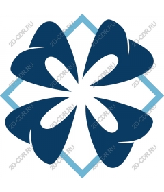  Elegant floral motif