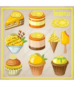  Набор лимонных десертов Delight