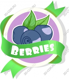  Icon "Bright blueberries"