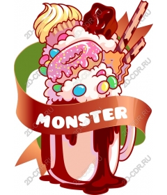  Monster milkshake