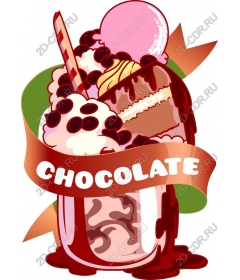 Dessert "Chocolate delight"
