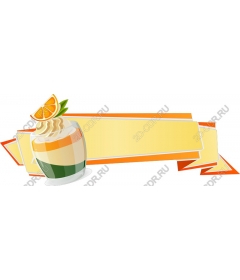 Tropical layered dessert drink