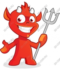 Funny Red Devil