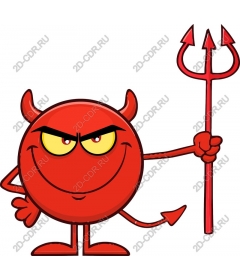  Игривый Красный Дьявол