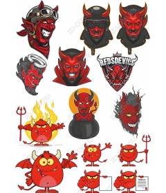 Set of Red Devil - set