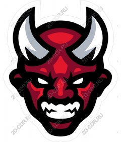 Icon Of A Ferocious Demon