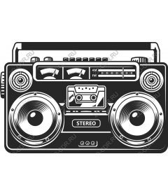  Classic retro Boombox