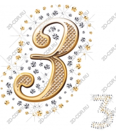 Glamorous Golden number 3