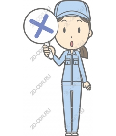  Surprised, the character with the sign of the cross