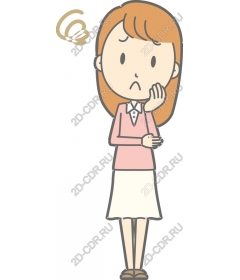  Contemplative Girl