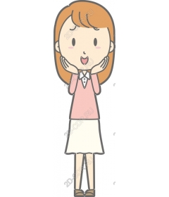  Joyful young woman