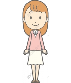 Funny female character