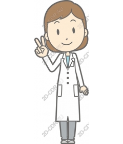 Friendly female doctor