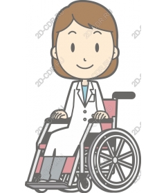 Friendly female nurse