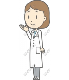 Friendly female doctor