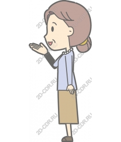  Elegant business lady