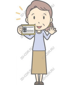  ID cheerful women