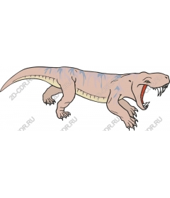  Ferocious prehistoric reptile