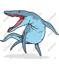 Prehistoric marine reptile