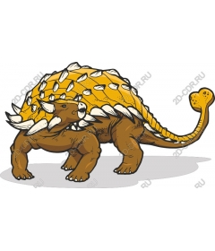 Illustrator ferocious dinosaurs