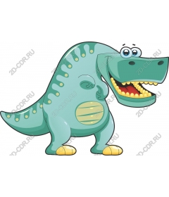  Игривый мультяшный T-Rex