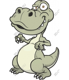  Cartoon T-Rex