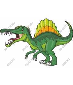  Bright spinosaurus