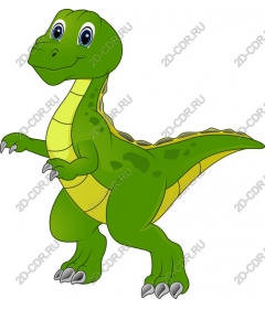 Cartoon dinosaur