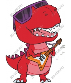  Rock star Dinosaur