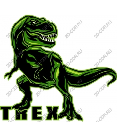 T-Rex dinosaur Dynamic graphics