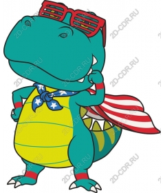 Superhero Dino