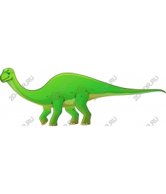  Adorable green dinosaur
