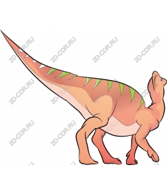 Playful dinosaur