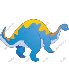  Adorable blue dinosaur