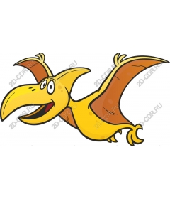  Charming cartoon-pterosaur