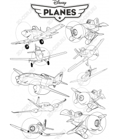 Disney Planes Set - Collection Of Cliparts