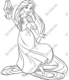 Young woman with magic lantern