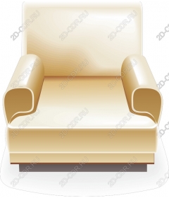  Elegant cream chair