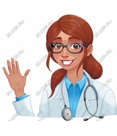 Friendly female doctor