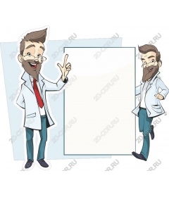 Friendly medical characters