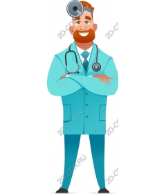 Friendly male doctor