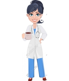  Charming female doctor
