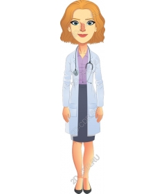  Charming female doctor