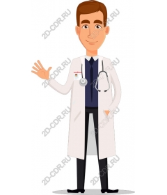 Friendly male doctor