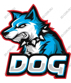  Fierce blue dog