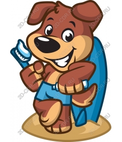 Playful puppy