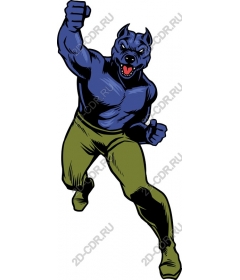  Blue Dog Warrior
