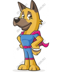  Dog superhero